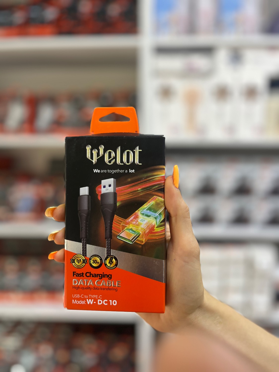 کابل w- dc10c