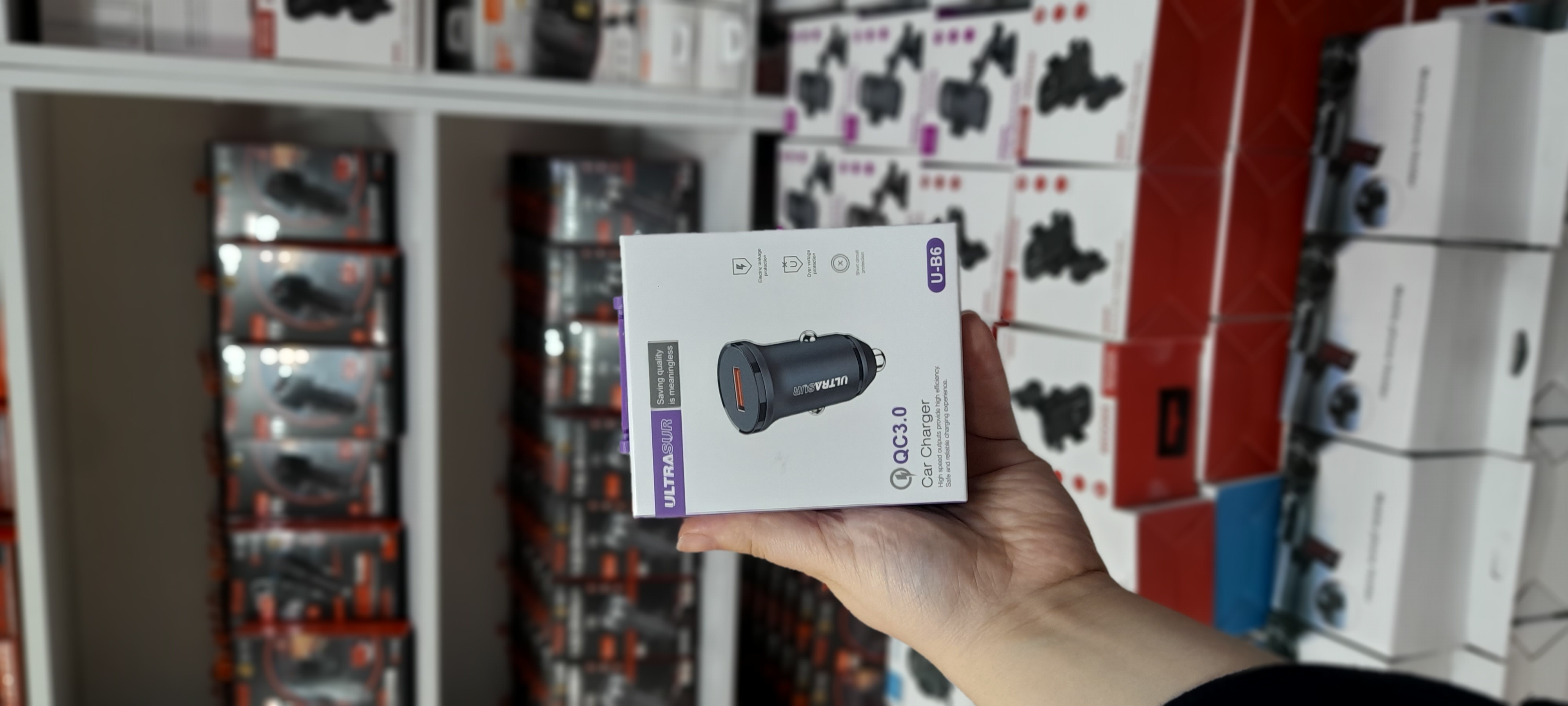 فندکی برند ultrasur مدل QC3.0
