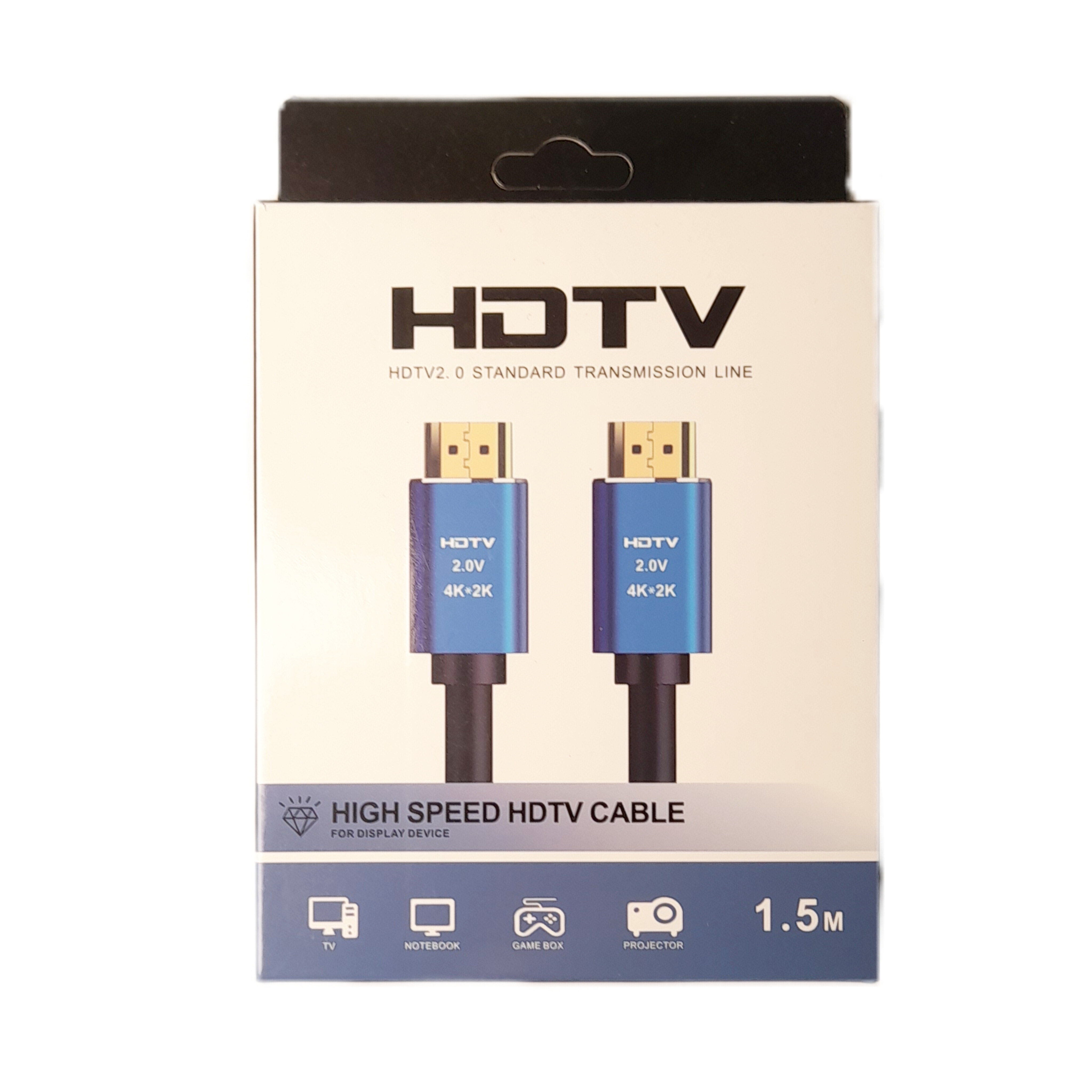 کابل 1.5 متری HDMI جعبه آبی
